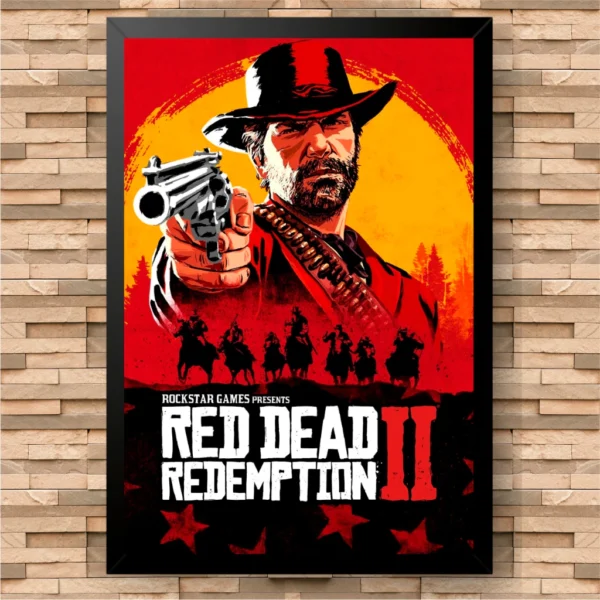 QUADRO RED DEAD REDEMPTION 2