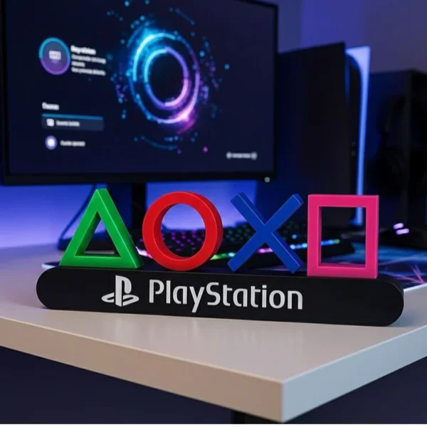 LETREIRO GAMER PLAYSTATION