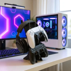 SUPORTE DE CONTROLE E HEADSET